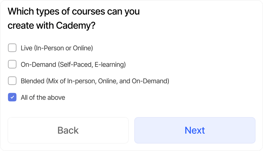 Quizzes & Assessments