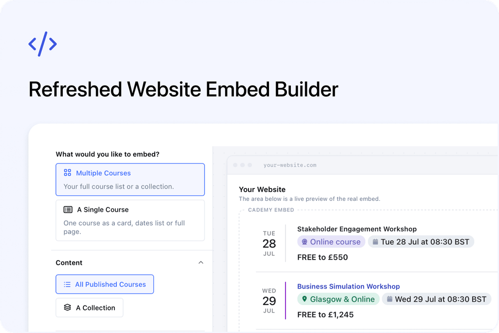 🧩 Improved Embeds