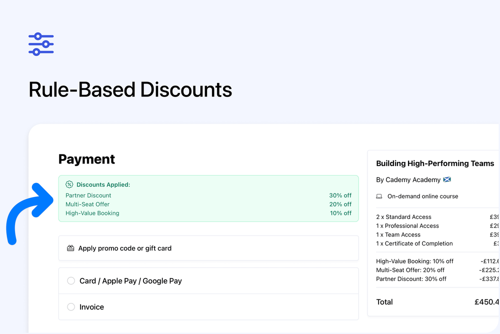 💸 Big Update: Rule-Based Discounts