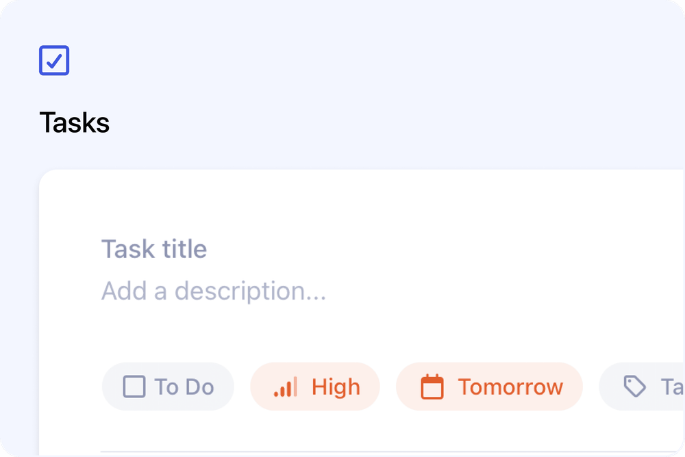 ✅ Tasks: Manage To-Dos Inside Cademy
