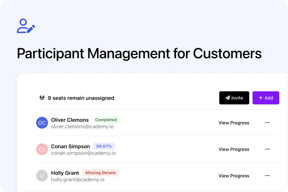 👥 Better Guest & Participant Management for Customers