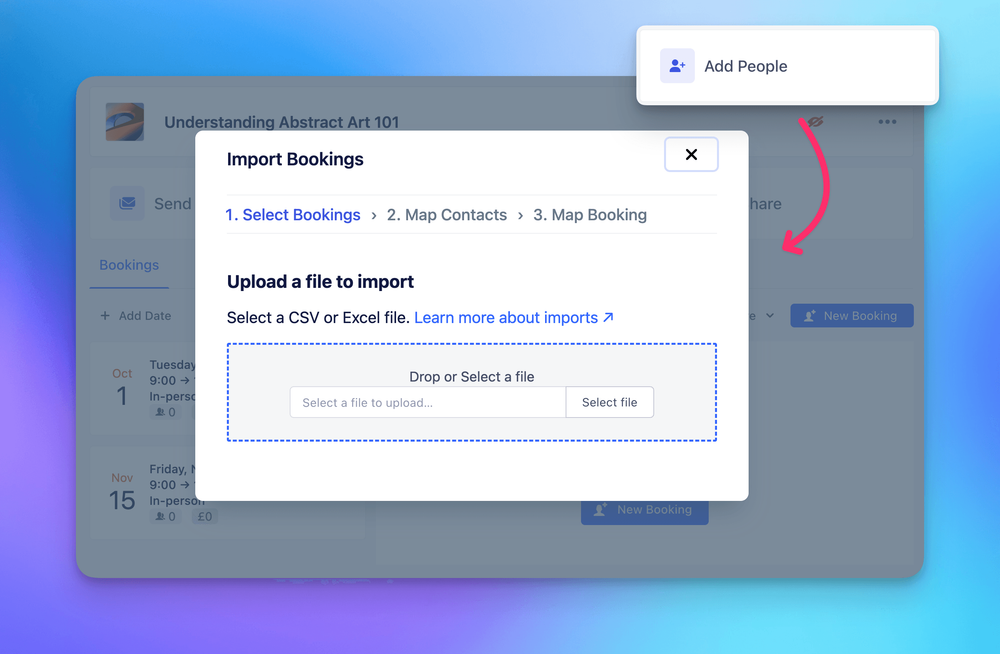 Import Bookings & Orders