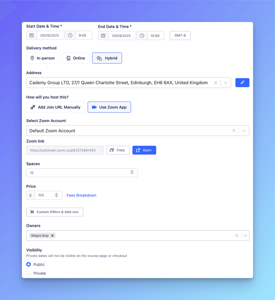 Improved Date Editor