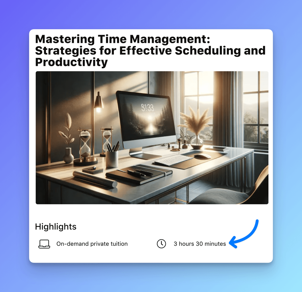 🚀 Set Your Course Durations for On-Demand Courses