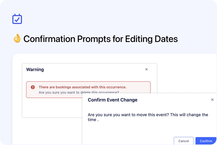 👌 Confirmation Prompts for Editing Occurrences
