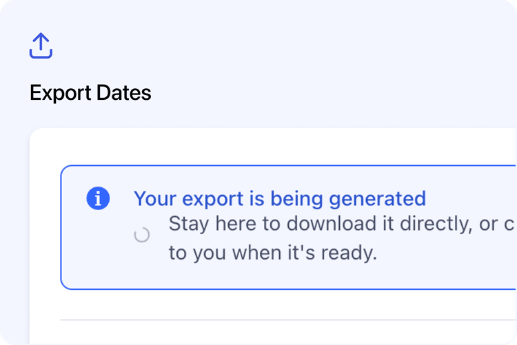 📤 Export Course Dates