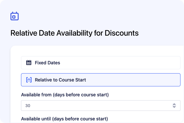 🚀 Relative Date Availability for Discounts