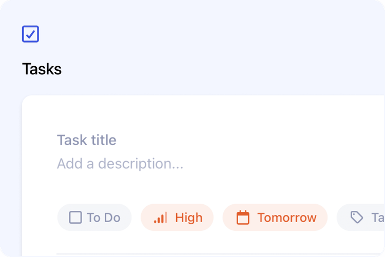 ✅ Tasks: Manage To-Dos Inside Cademy