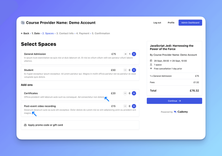 🐞 Add-On Descriptions Now Visible at Checkout