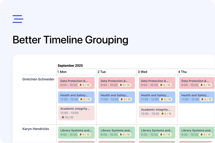 📅 Better Timeline Grouping