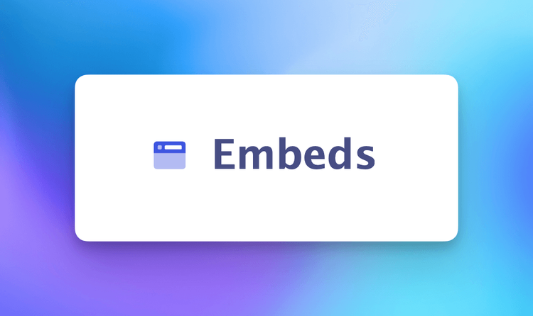 Embedded Checkout Changes