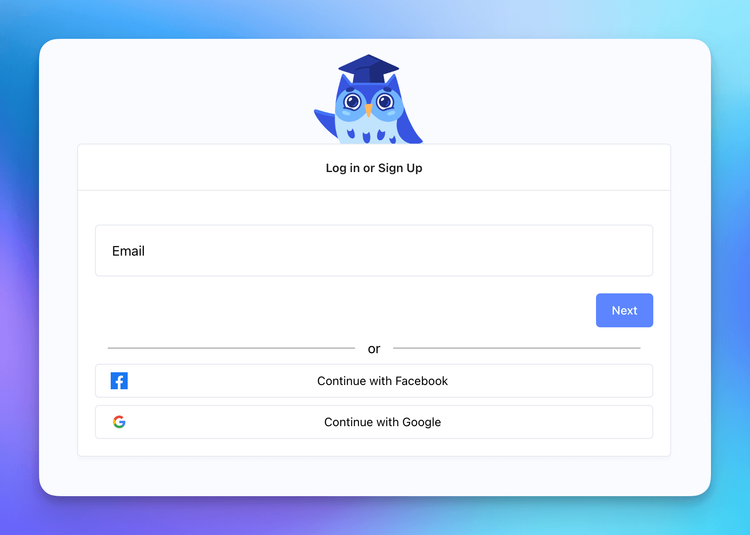 Google & Facebook Logins