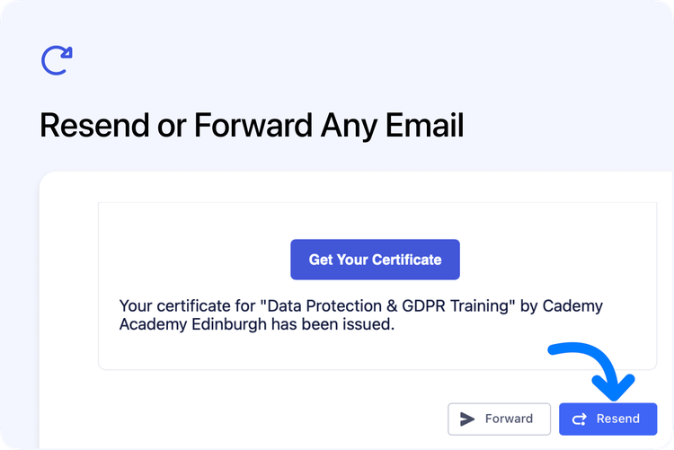 📩 Resend or Forward Any Email