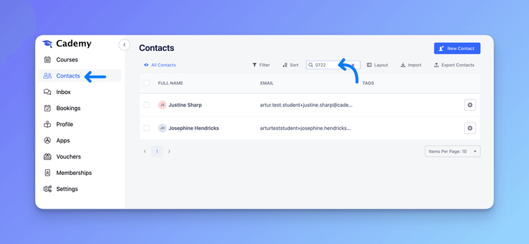 🔍 Search Contacts by Phone Number 📞