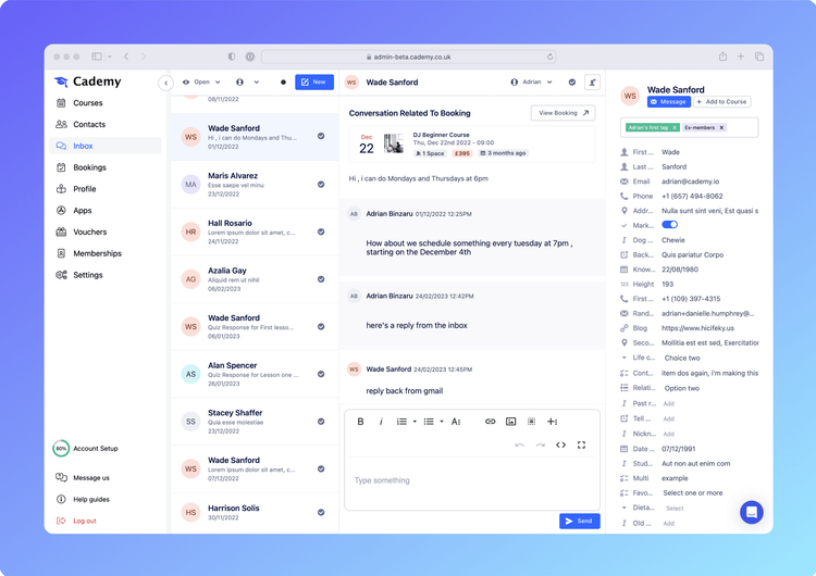 Sorting inbox by most recent messages